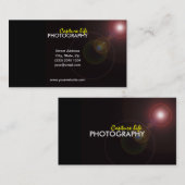 Visitekaartje fotografie (Voorkant / Achterkant)