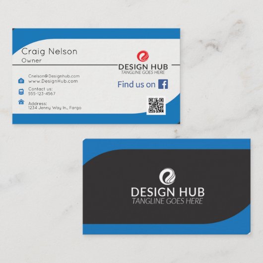 Visitekaartje fotografie (Voorkant / Achterkant)