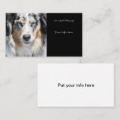 Visitekaartje  fotografie (Voorkant / Achterkant)