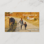 Visitekaartje fotografie (Voorkant)