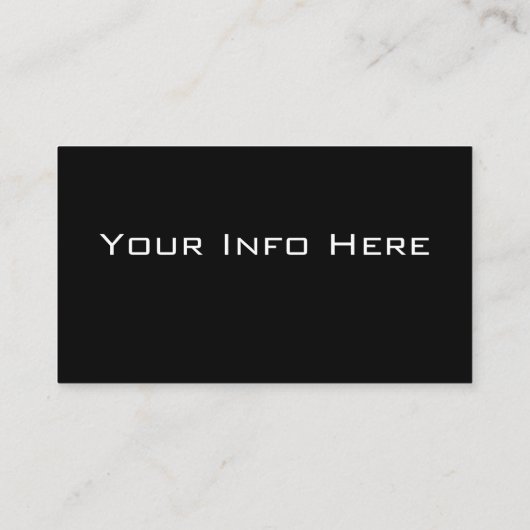 Visitekaartje fotografie (Achterkant)