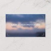 Visitekaartje Fotografie bekijken (Voorkant)