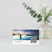 Visitekaartje | Fotografie | Nieuw QR-codeontwerp (Staand voorkant)