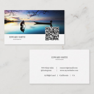 Visitekaartje Fotografie Nieuw QR-codeontwerp