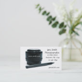 Visitekaartje fotojournalist (Staand voorkant)