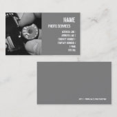 Visitekaartje Fotoservices (Voorkant / Achterkant)