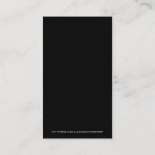 Visitekaartje Fotoservices (Achterkant)