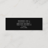 Visitekaartje Fotoservices (Achterkant)