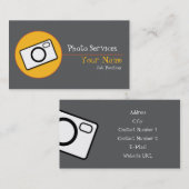 Visitekaartje Fotoservices (Voorkant / Achterkant)