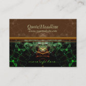 Visitekaartje fractalforest (Achterkant)