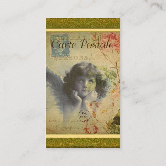 Visitekaartje Frans Briefkaart (Achterkant)