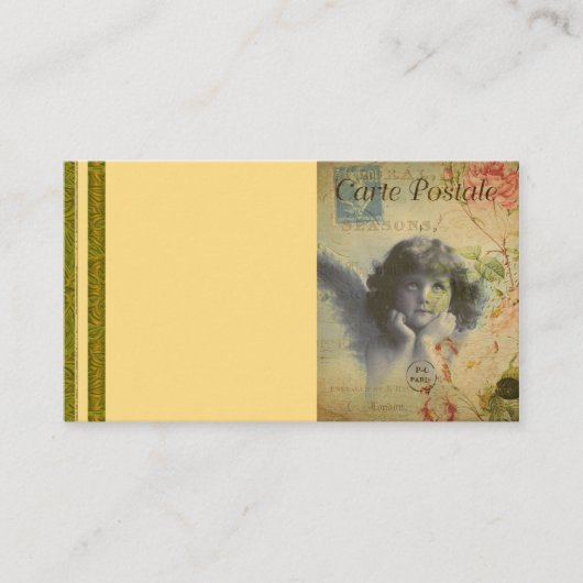 Visitekaartje Frans Briefkaart (Voorkant)