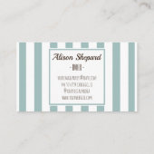 Visitekaartje Franse stijl Cokke Shop (Achterkant)