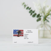 Visitekaartje Freedom Eagle (Staand voorkant)