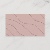 visitekaartje freelance schrijver , zwellen (Achterkant)