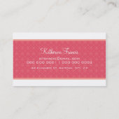 VISITEKAARTJE :: Frisse stijl 4 (Achterkant)