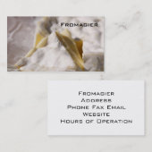 Visitekaartje Fromagier (Voorkant / Achterkant)