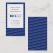 VISITEKAARTJE :: Funky Menu 2 (Voorkant / Achterkant)