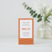 VISITEKAARTJE :: Funky menu 6 (Staand voorkant)