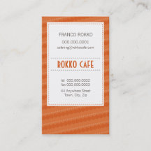 VISITEKAARTJE :: Funky menu 6