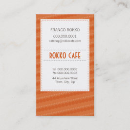 VISITEKAARTJE :: Funky menu 6