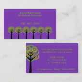 Visitekaartje Funky Trees (Voorkant / Achterkant)