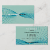 VISITEKAARTJE: futuristica flair L10 Visitekaartje (Voorkant / Achterkant)