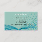 VISITEKAARTJE: futuristica flair L10 Visitekaartje (Achterkant)