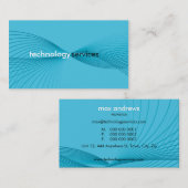 VISITEKAARTJE: futuristica flair L11 Visitekaartje (Voorkant / Achterkant)