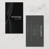 VISITEKAARTJE:: futuristica flair P5 Visitekaartje (Voorkant / Achterkant)