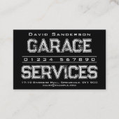 Visitekaartje Garage Services (Voorkant)
