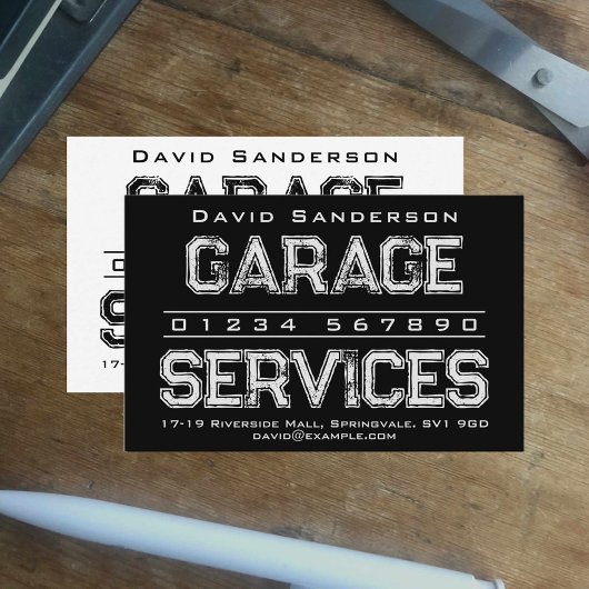 Visitekaartje Garage Services