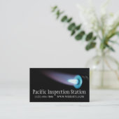 Visitekaartje gasinspectie (Staand voorkant)