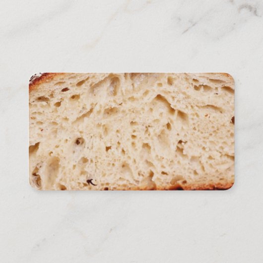 visitekaartje gebakken brood (Achterkant)