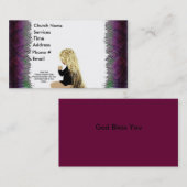 Visitekaartje gebeden (Voorkant / Achterkant)