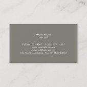 Visitekaartje gebergte Logo (Achterkant)