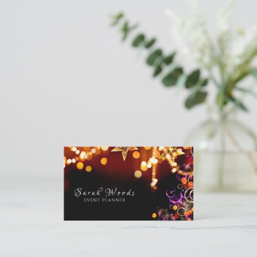 visitekaartje, gebeurtenisplanner visitekaartje (Staand voorkant)