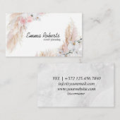 Visitekaartje Gebeurtenisplanning (Voorkant / Achterkant)