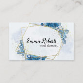 Visitekaartje Gebeurtenisplanning (Voorkant)