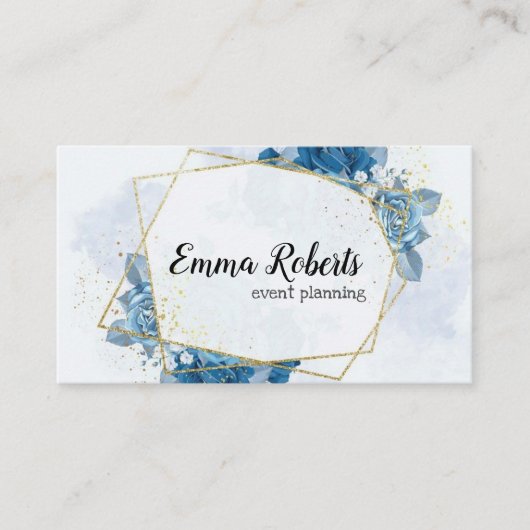 Visitekaartje Gebeurtenisplanning (Voorkant)