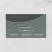 VISITEKAARTJE:: gedurfde retro rotsen L7 Visitekaartje (Achterkant)