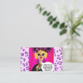 Visitekaartje-geef het uit om uw eigen infozaken t visitekaartje (Staand voorkant)