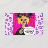 Visitekaartje-geef het uit om uw eigen infozaken t visitekaartje (Voorkant)