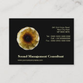 visitekaartje - Geluid en muziek (Achterkant)