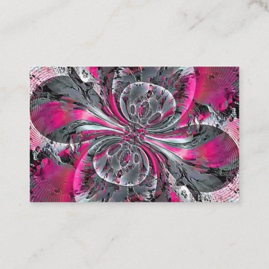 Visitekaartje Gemengde signalen (Achterkant)