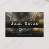 Visitekaartje Genetische tester (Achterkant)