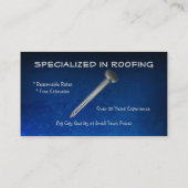 Visitekaartje gereedschap (Achterkant)