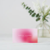 Visitekaartje getextureerd verloop (Staand voorkant)