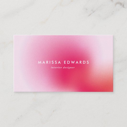 Visitekaartje getextureerd verloop (Voorkant)