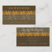 VISITEKAARTJE :: Gevormde Zonnesteen 5 (Voorkant / Achterkant)